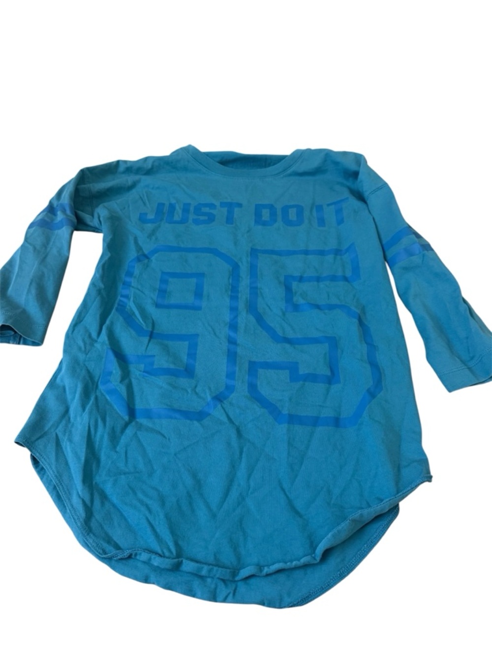 Nike Teal 'Just Do It' 95 Long Sleeve Tee